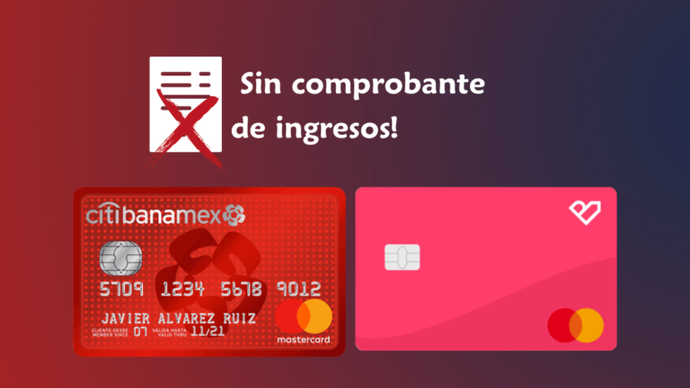 Las mejores tarjetas de crédito sin comprobante de ingresos