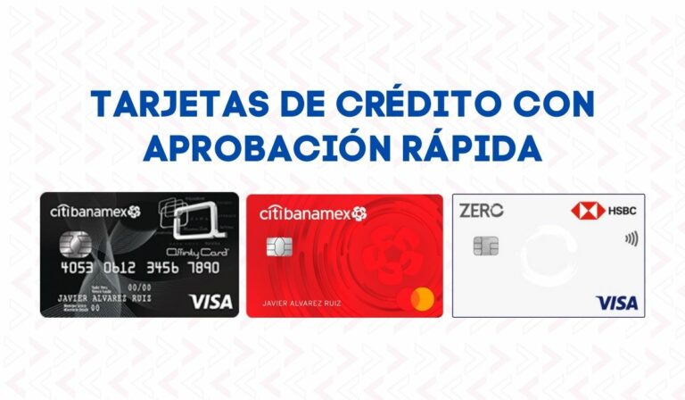 3 tarjetas de crédito con aprobación rápida (Liberadas en 48 horas)