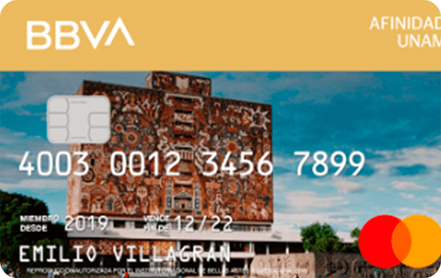 Tarjeta de Crédito Afinidad UNAM BBVA