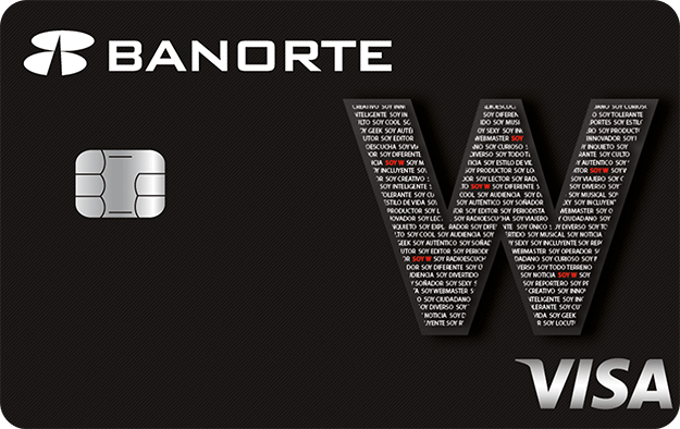 Tarjeta de Crédito W Radio Banorte