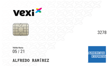 Tarjeta de Crédito Vexi American Express