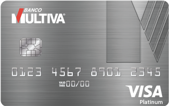 Tarjeta de Crédito Multiva Platinum VISA