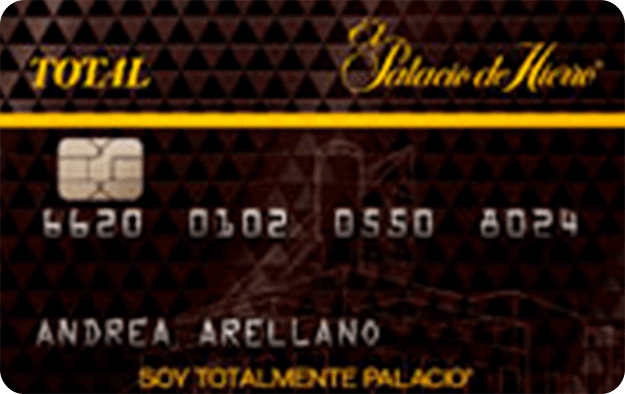 Tarjeta de crédito Palacio de Hierro Total Palacio