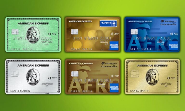 Las mejores tarjetas de crédito American Express | México 2022