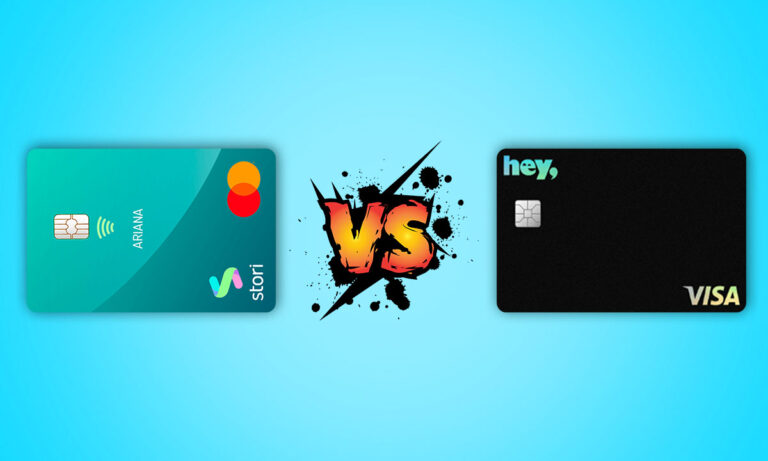 Tarjeta de crédito Stori vs Hey: Comparamos las ventajas y desventajas de cada una