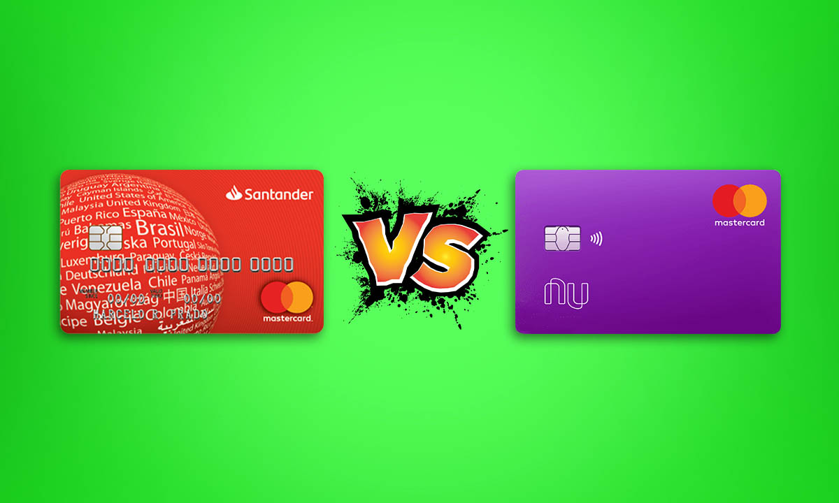 Tarjeta de crédito Santander vs Nu: Comparativa entre las tarjetas de crédito