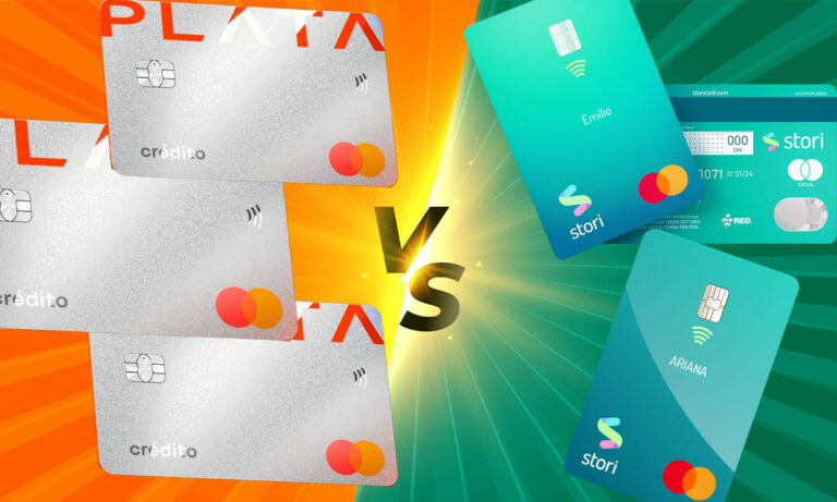 Tarjeta de crédito PlataCard vs Stori: Comparativo detallado